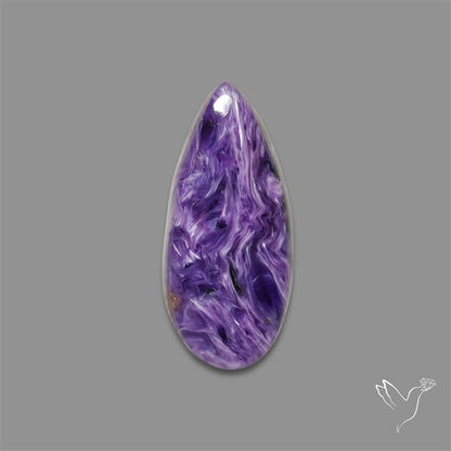 Charoite Cabochon Top Grade Material Deep Purple