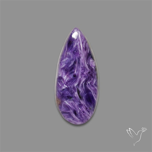 Charoite Cabochon Top Grade Material Deep Purple