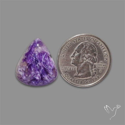 Charoite Cabochon Top Grade Material Deep Purple