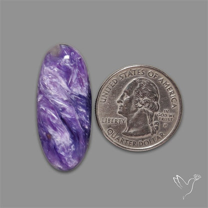 Charoite Cabochon Top Grade Material Deep Purple