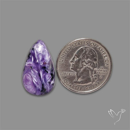 Charoite Cabochon Top Grade Material Deep Purple