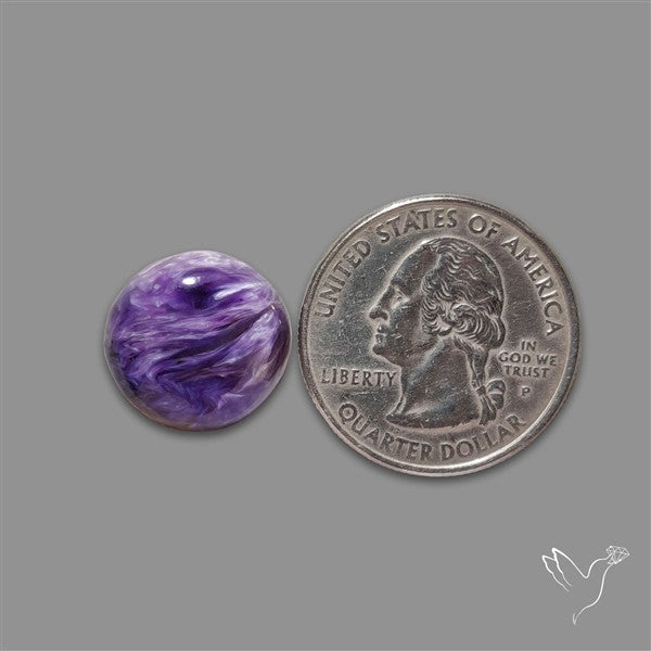 Charoite Cabochon Top Grade Material Deep Purple