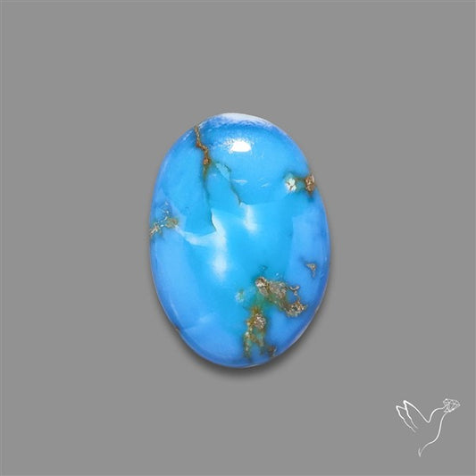 Rare Golden Hill Turquoise Cabochon