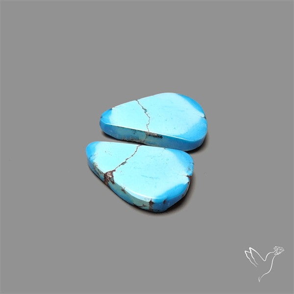 Rare Golden Hill Turquoise Pair