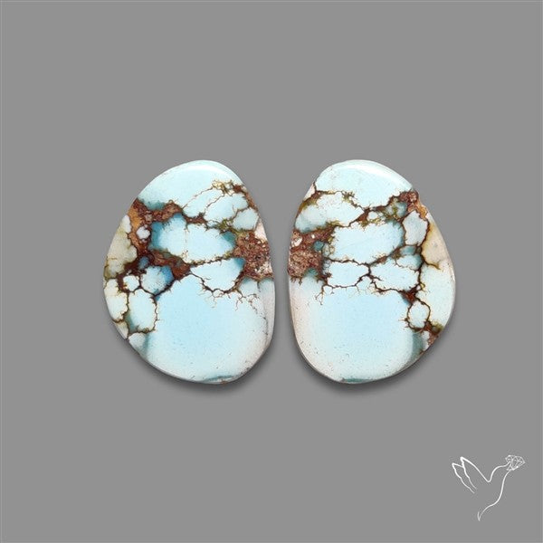 Rare Golden Hill Turquoise Pair