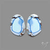Rare Large Golden Hill Turquoise Pair