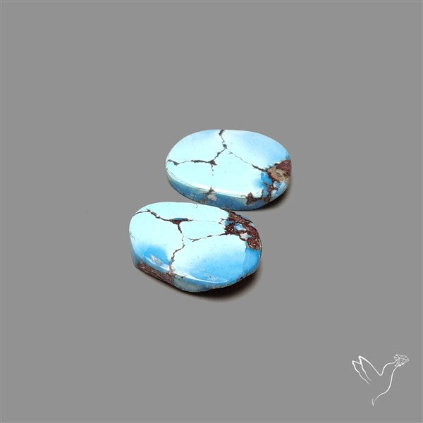 Rare Golden Hill Turquoise Pair