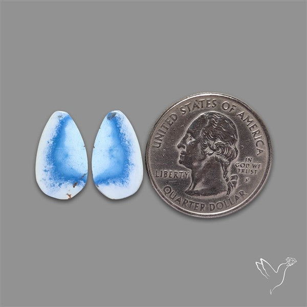 Rare Golden Hill Turquoise Pair