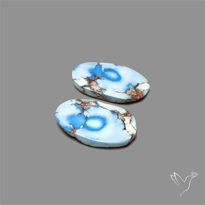 Rare Golden Hill Turquoise Pair