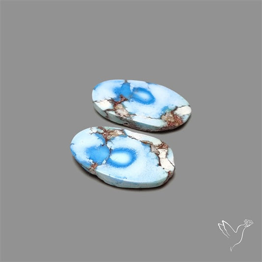 Rare Golden Hill Turquoise Pair