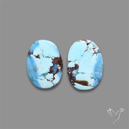 Rare Golden Hill Turquoise Pair