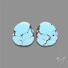 Rare Golden Hill Turquoise Pair