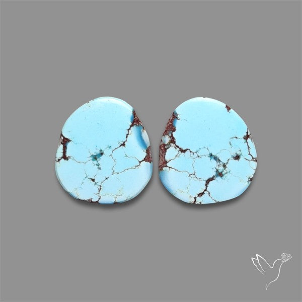 Rare Golden Hill Turquoise Pair