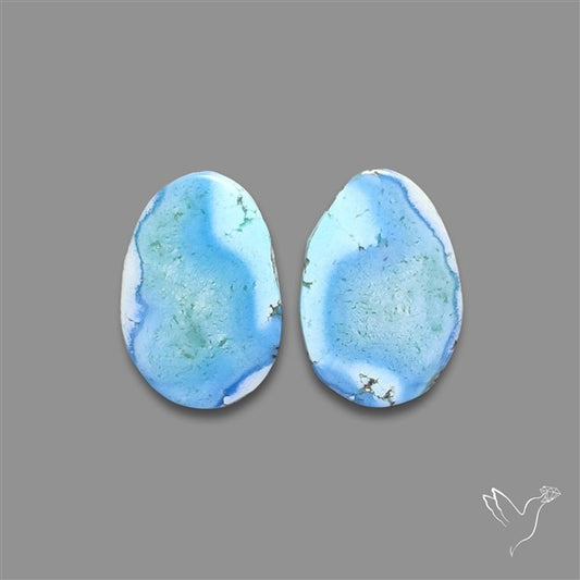 Rare Golden Hill Turquoise Pair