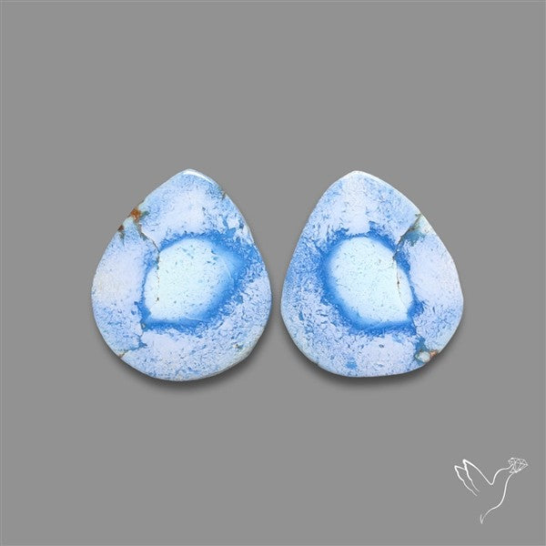 Rare Golden Hill Turquoise Pair
