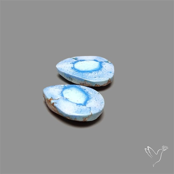 Rare Golden Hill Turquoise Pair