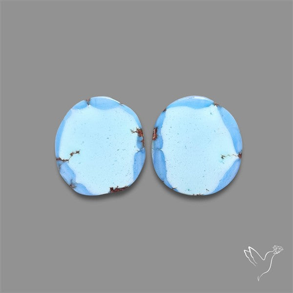Rare Golden Hill Turquoise Pair