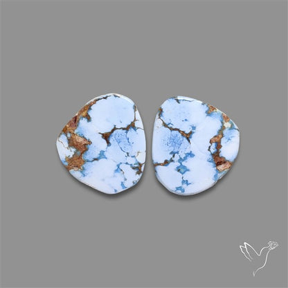 Rare Golden Hill Turquoise Pair