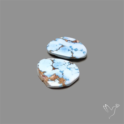 Rare Golden Hill Turquoise Pair