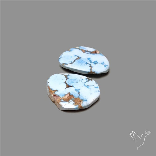 Rare Golden Hill Turquoise Pair