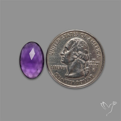 Rose Cut Amethyst