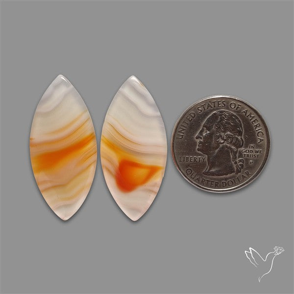 Lake Superior Agate Pair