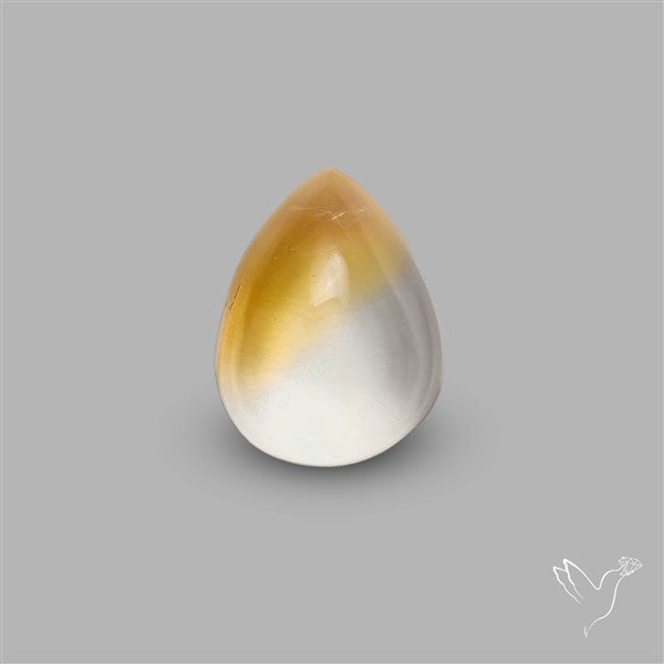 Bicolor Citrine Cabochon High Domed