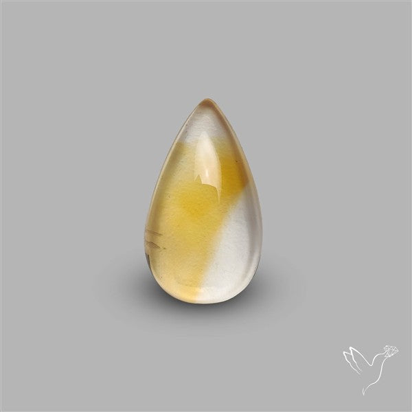 Bicolor Citrine Cabochon High Domed
