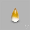 Bicolor Citrine Cabochon High Domed