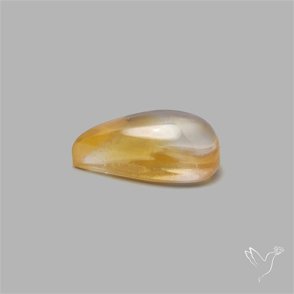 Bicolor Citrine Cabochon High Domed