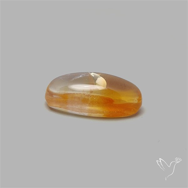 Bicolor Citrine Cabochon High Domed