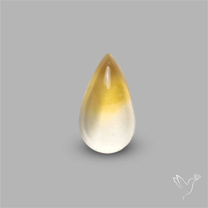 Bicolor Citrine Cabochon High Domed