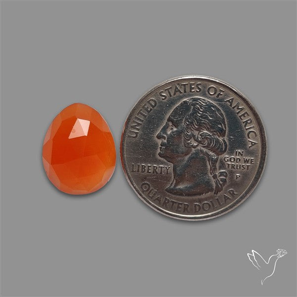Rose Cut Carnelian Agate