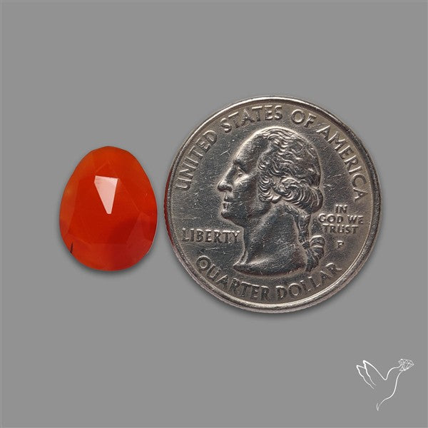 Rose Cut Carnelian Agate