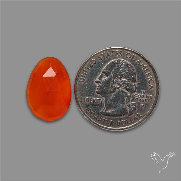 Rose Cut Carnelian Agate