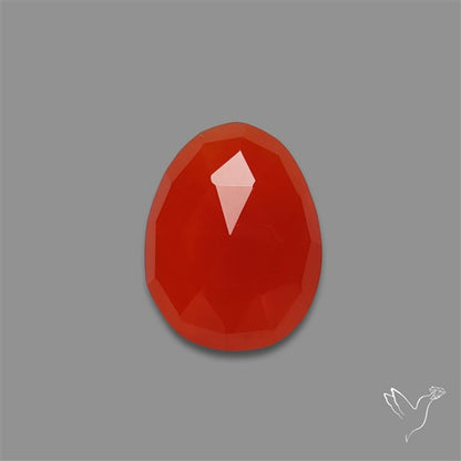 Rose Cut Carnelian Agate