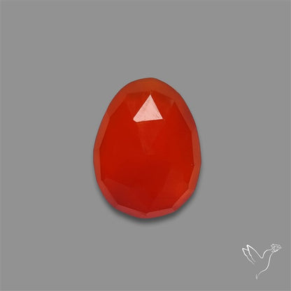 Rose Cut Carnelian Agate