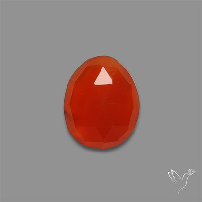 Rose Cut Carnelian Agate