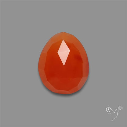 Rose Cut Carnelian Agate
