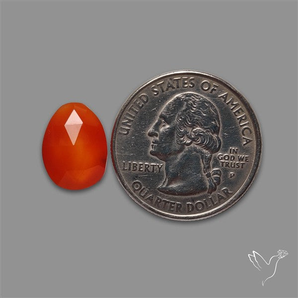 Rose Cut Carnelian Agate