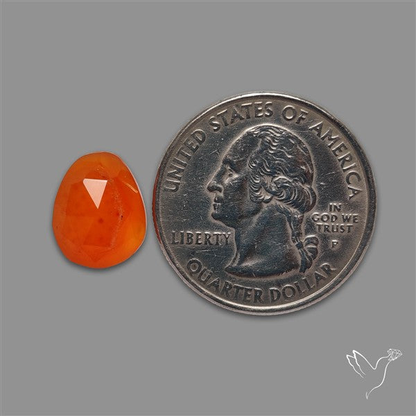 Rose Cut Carnelian Agate