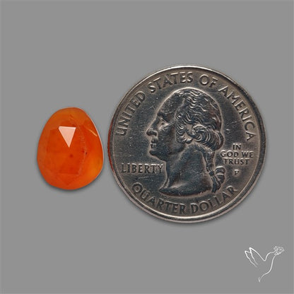Rose Cut Carnelian Agate