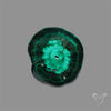 Rare Malachite Stalactite Slice Freeform Raw Edges