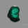 Rare Malachite Stalactite Slice Freeform Raw Edges