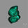 Rare Malachite Stalactite Slice Freeform Raw Edges