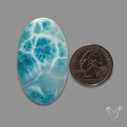 Larimar Cabochon