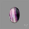 Rose Cut Purple Fluorite With Mother Of Pearl Doublet