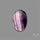 Rose Cut Purple Fluorite With Mother Of Pearl Doublet