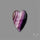 Rose Cut Purple Fluorite With Mother Of Pearl Heart Doublet