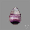 Rose Cut Purple Fluorite With Mother Of Pearl Doublet